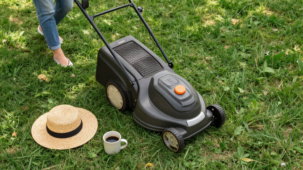 electric push mower