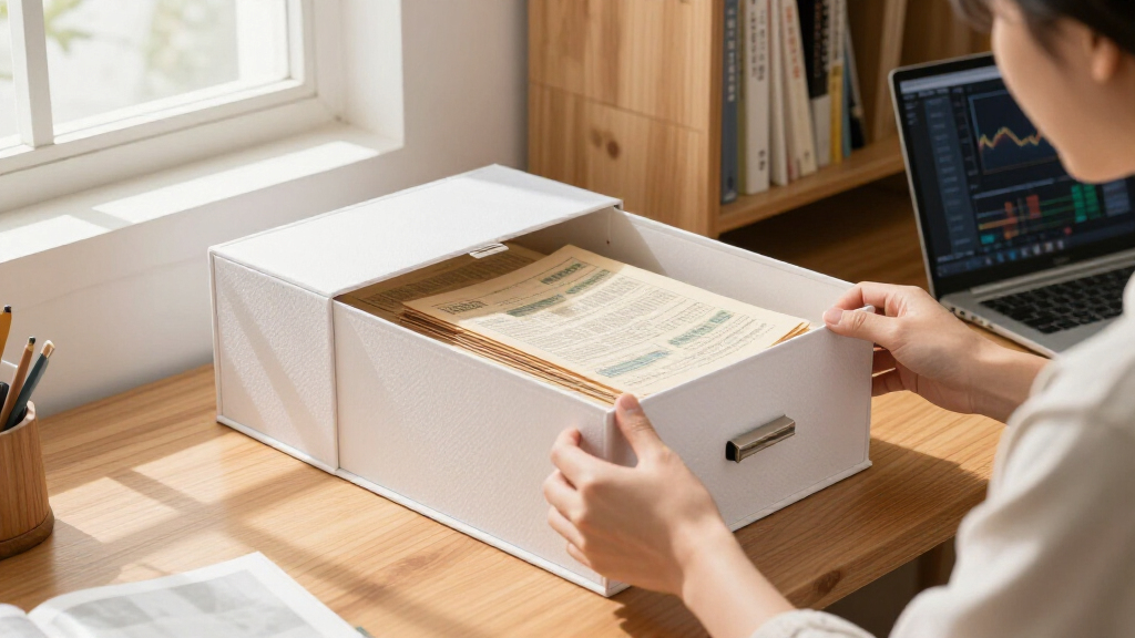 acid free storage boxes for collectible documents