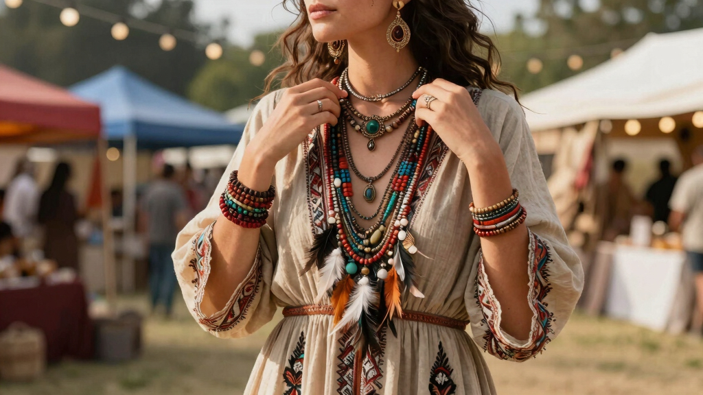 boho festival jewelry