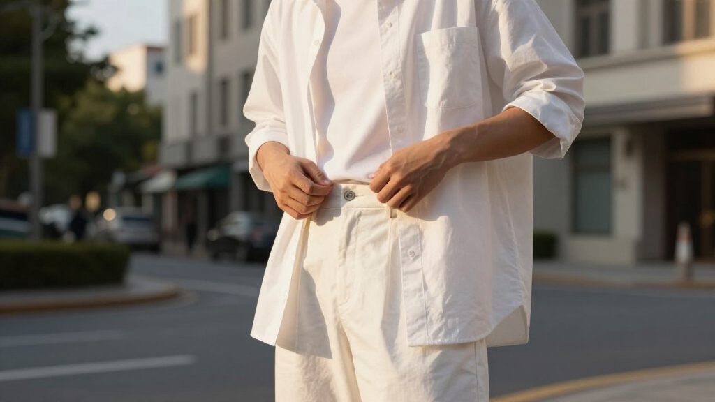 best white fashion sets