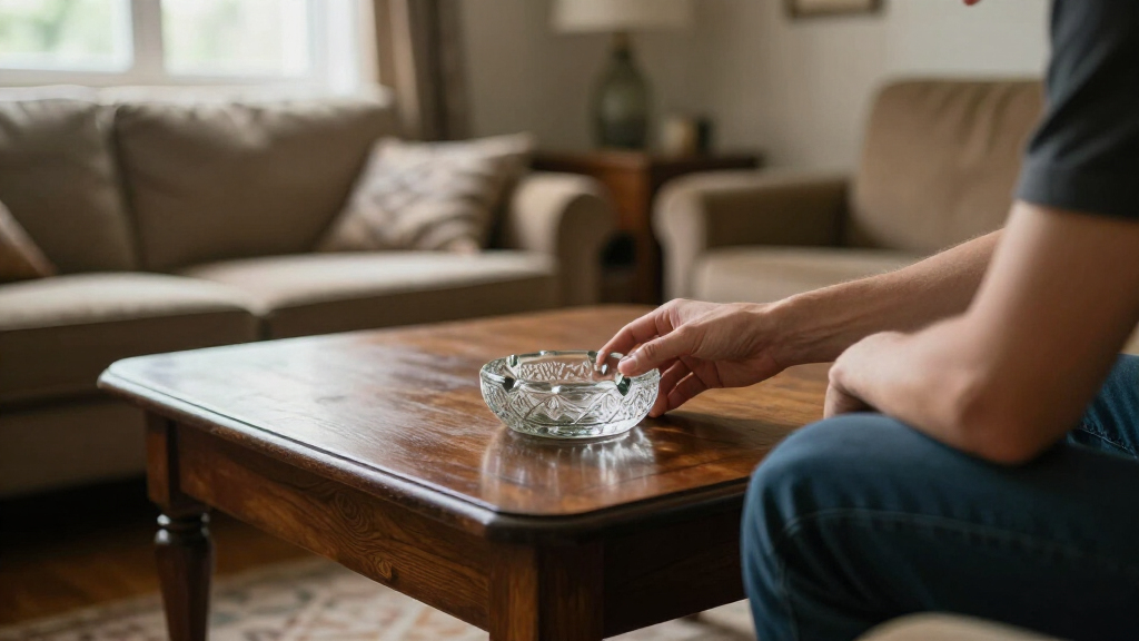 best vintage glass ashtrays