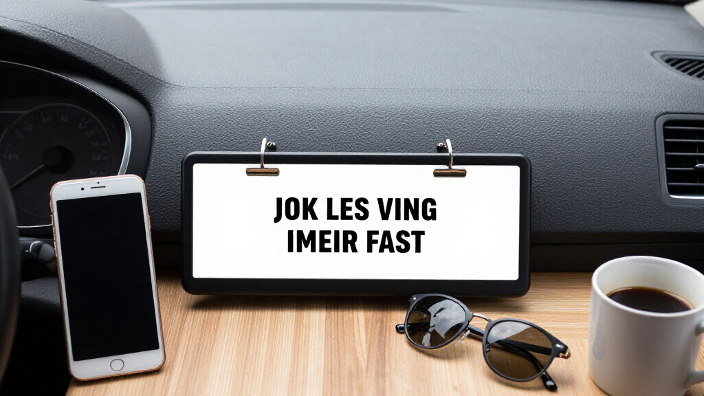 motivational quote license plate holders