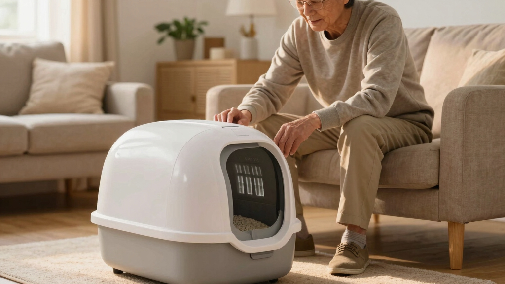 automatic cat litter boxes