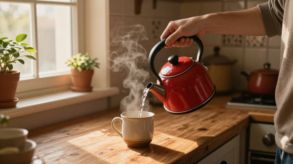 retro electric kettle for tea lovers