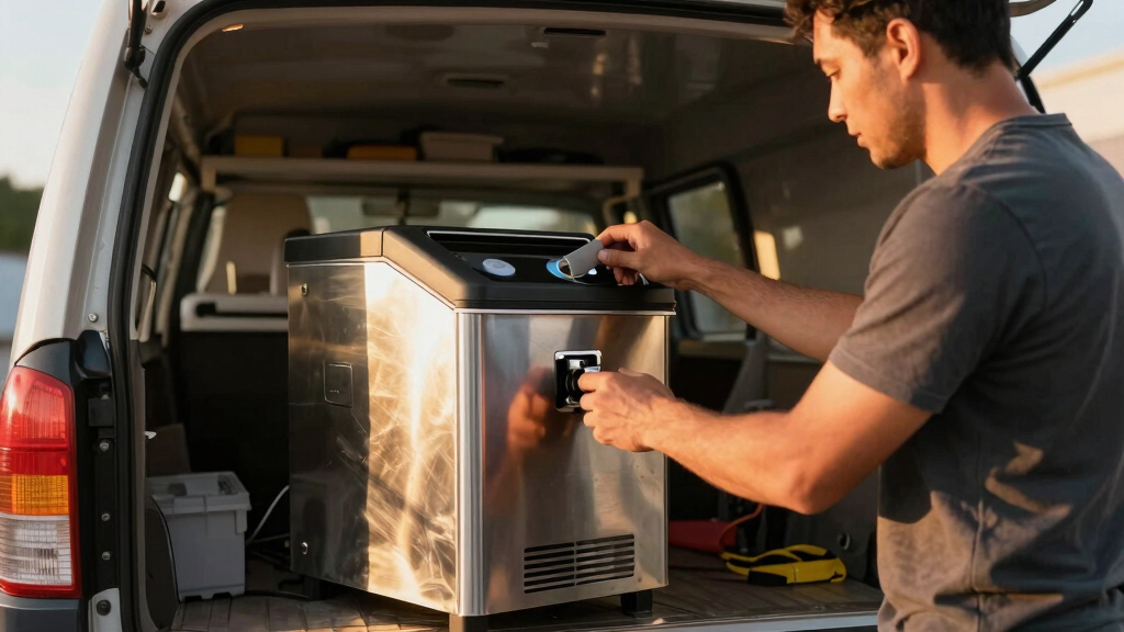 best compact commercial ice makers for small trucks