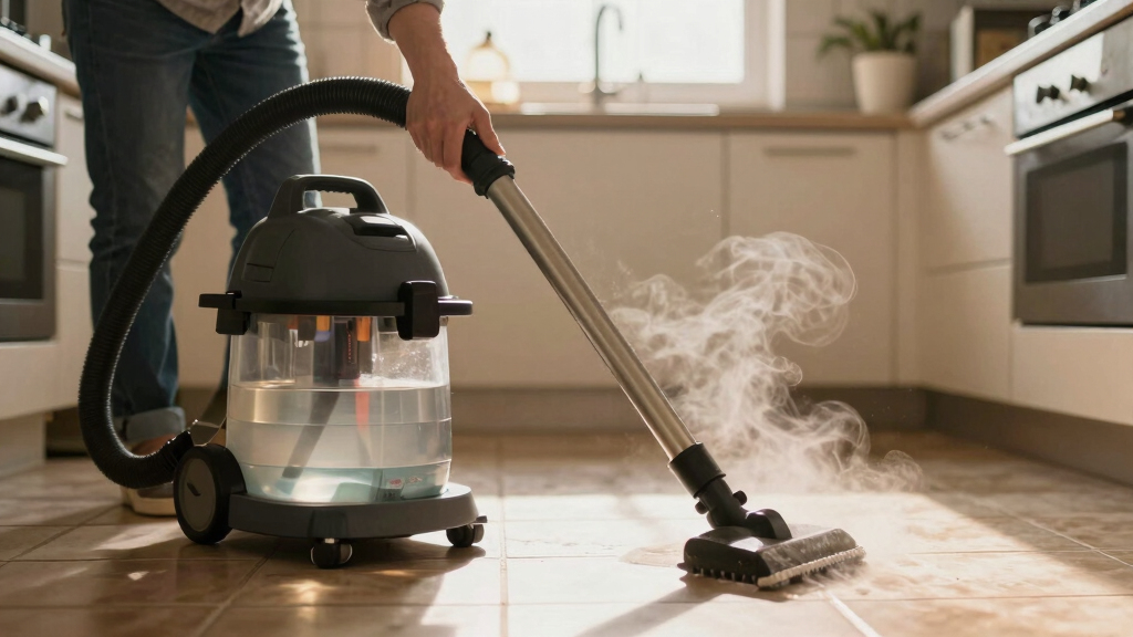 best canister steam cleaner with continuous refill
