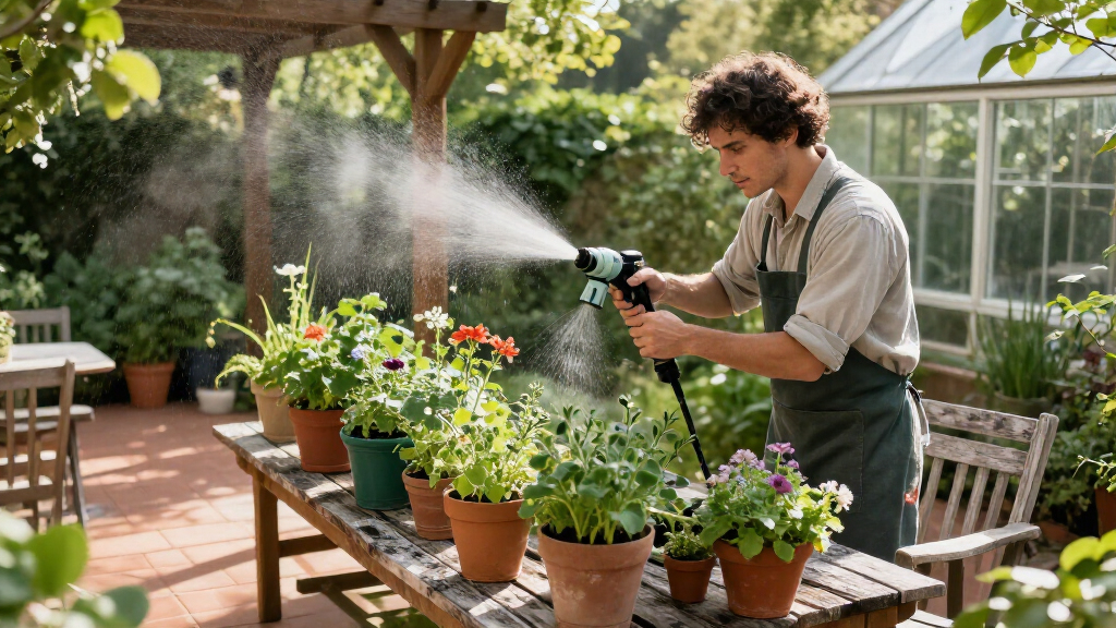 heat-tolerant patio misters