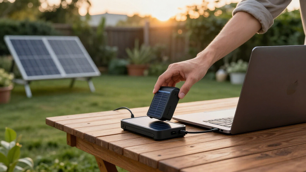 solar-powered laptop chargers