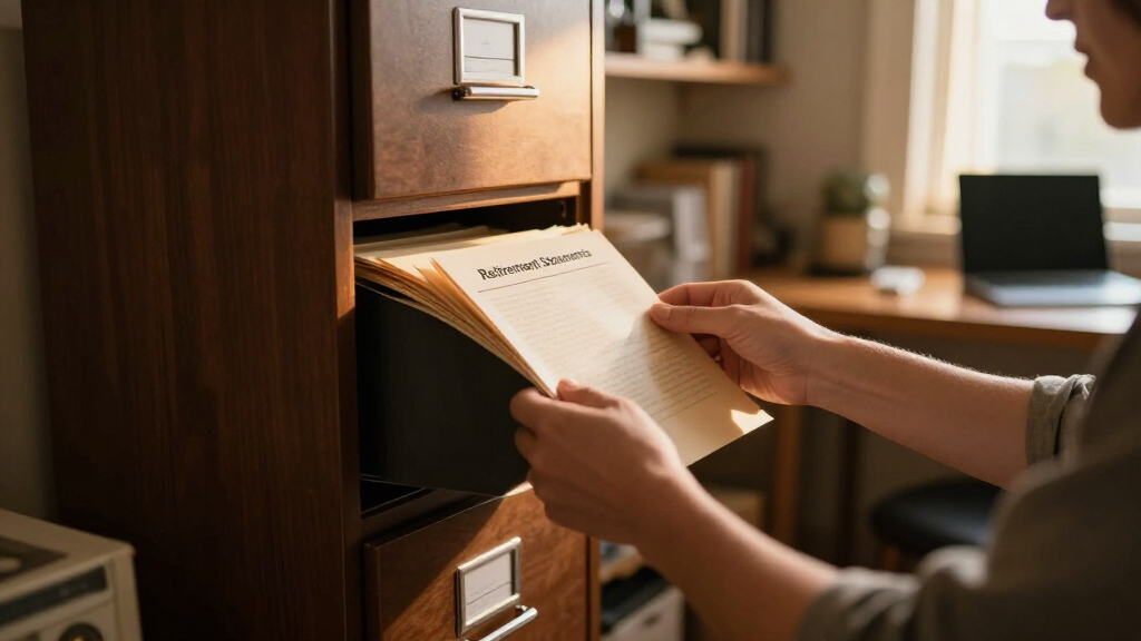 best 4-drawer fireproof file cabinet for retirement account statements