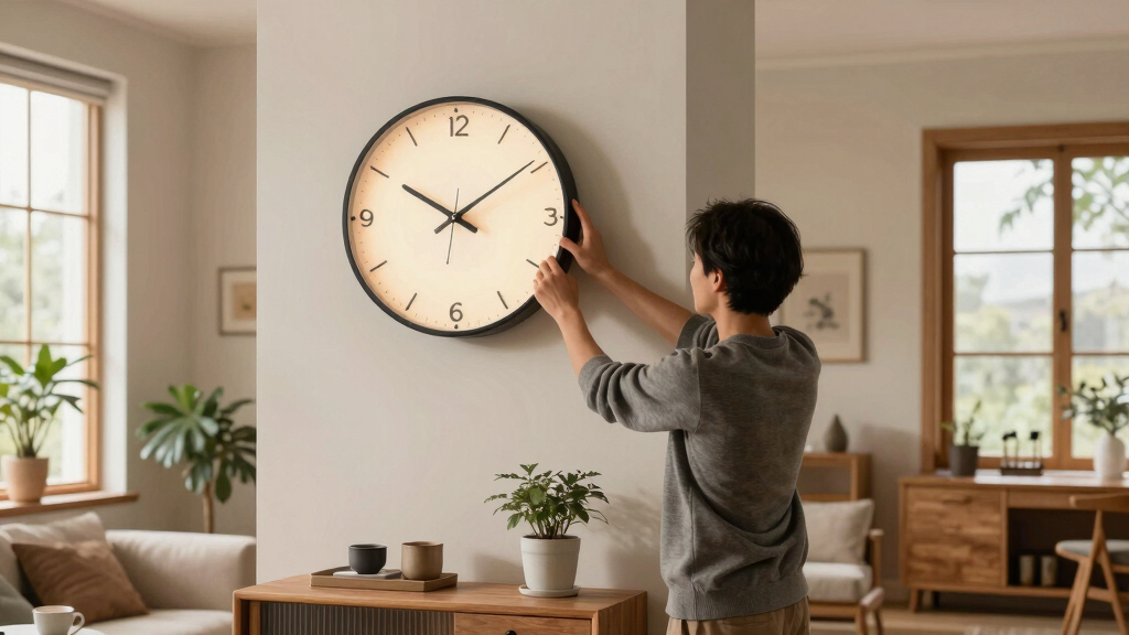 best led wall clocks