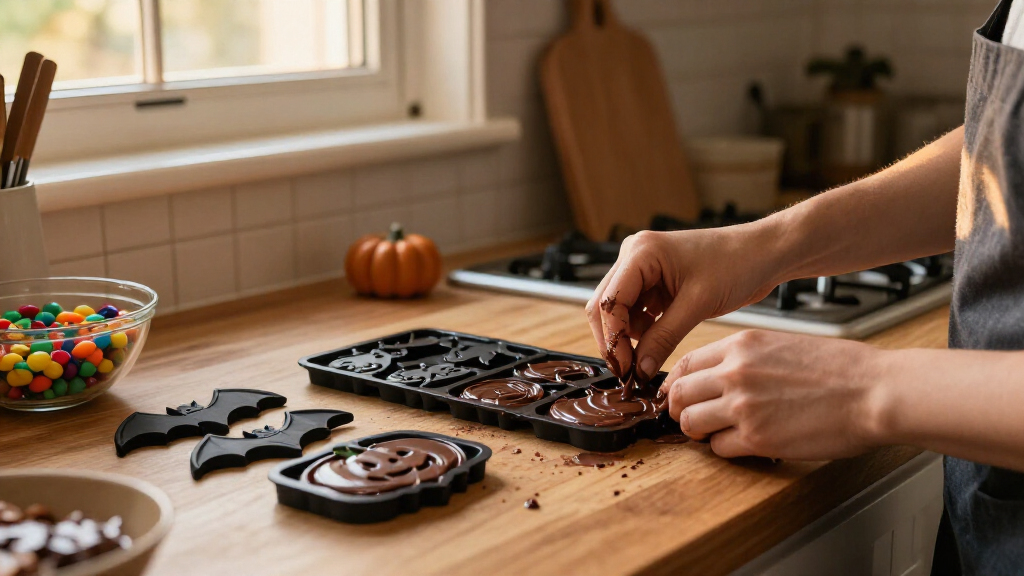 Halloween chocolate molds