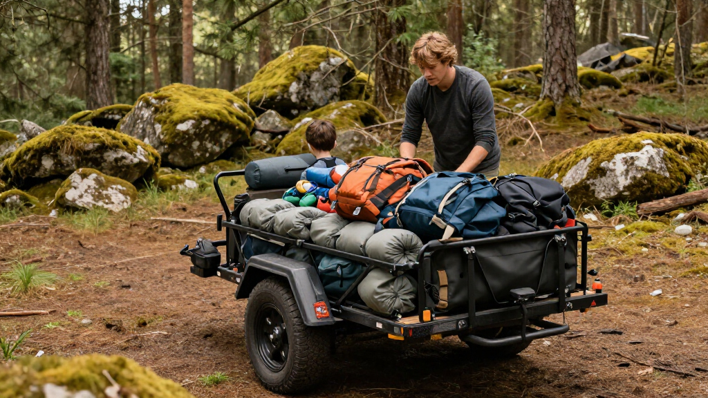 best off road utility trailer for family camping