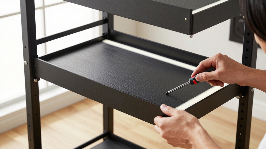 best led panel storage rack