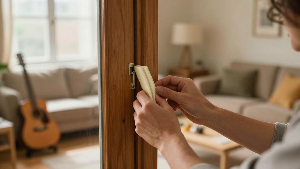 weather stripping for drafty doors