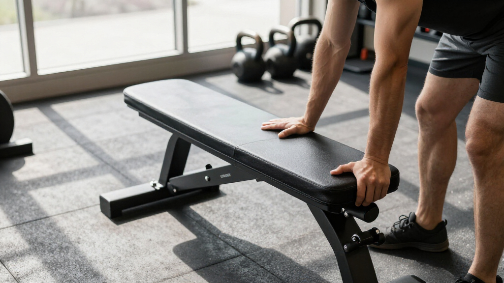 flat weight bench heavy duty