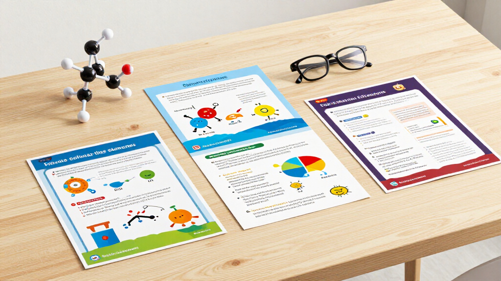 educational science reference posters
