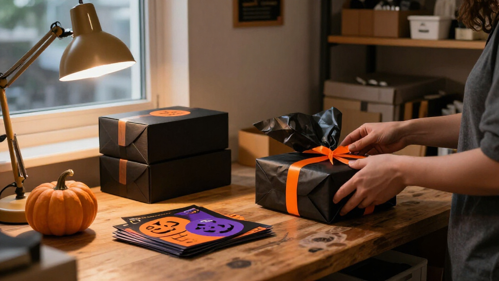halloween themed packaging supplies