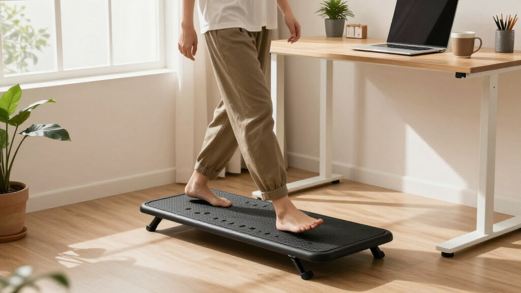 folding walking pad for small office
