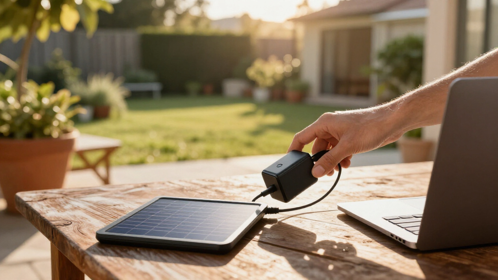 solar-powered laptop chargers