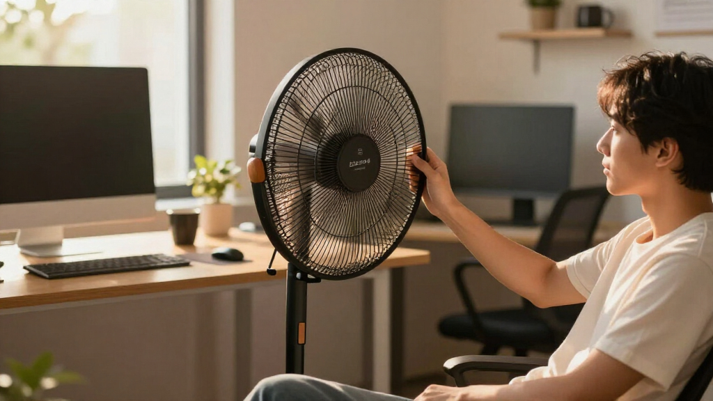 floor standing fan for office