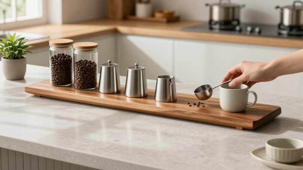 best under shelf storage for coffee accessories