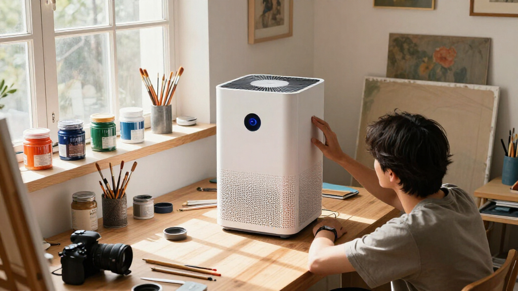 best HEPA air purifier for artists