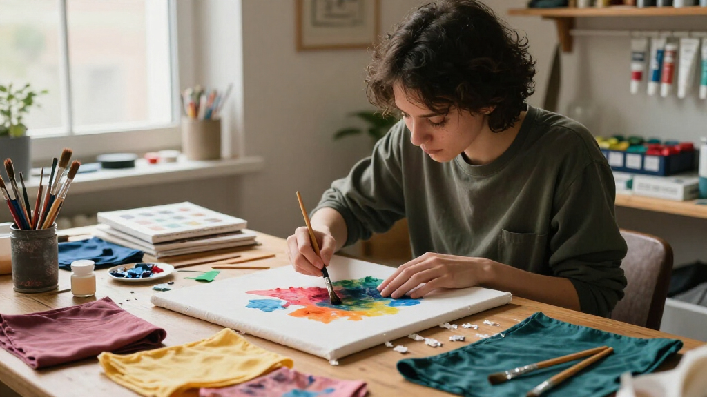 fabric painting starter sets
