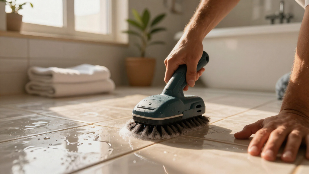 cordless spin scrubbers