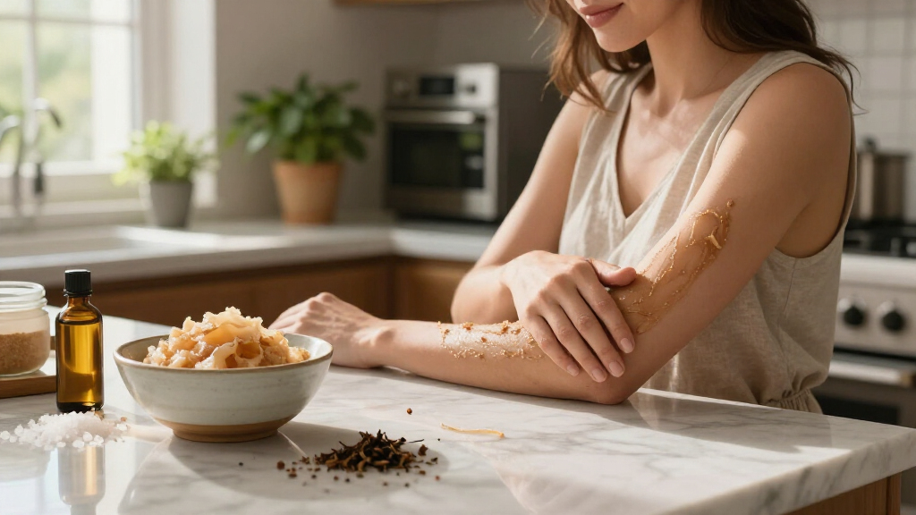 luxury body scrub sets