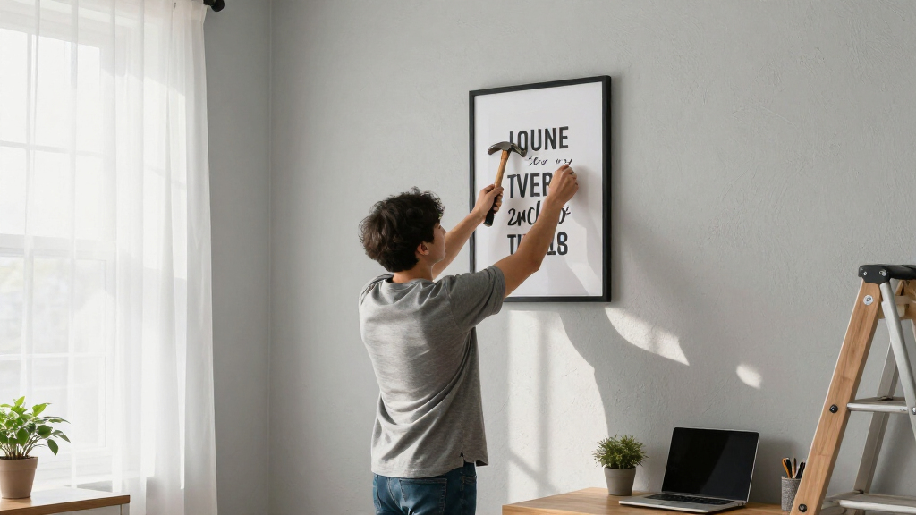 motivational quote wall art