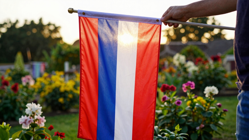 patriotic garden flags