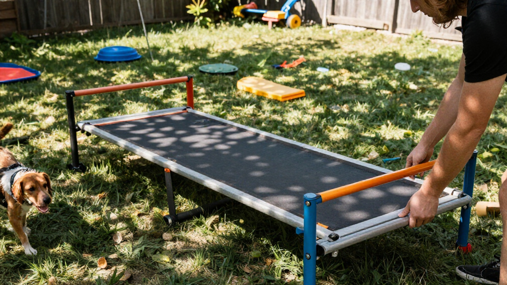 best adjustable dog jump set competition style