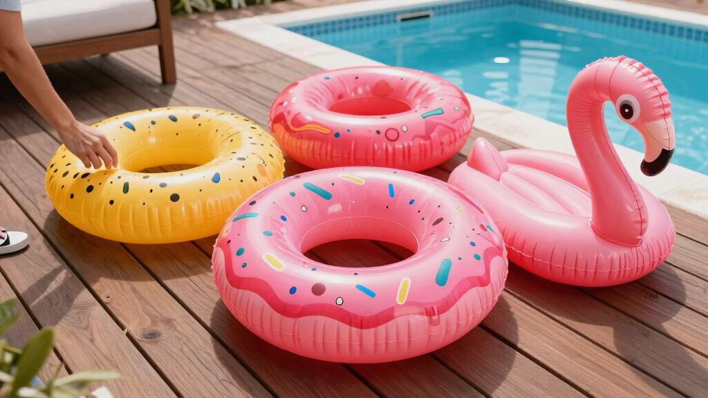 inflatable pool floats