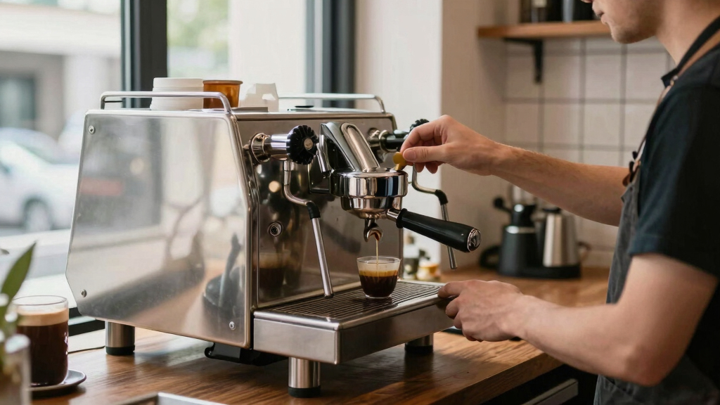 best flow control espresso machine with quiet rotary pump