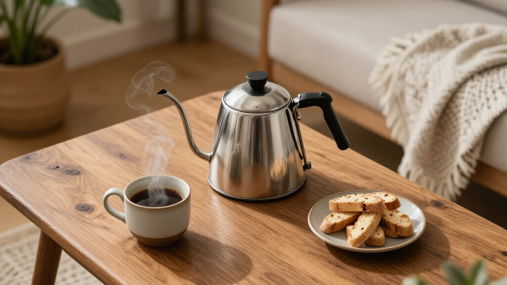 stovegooseneck kettle stainless steel