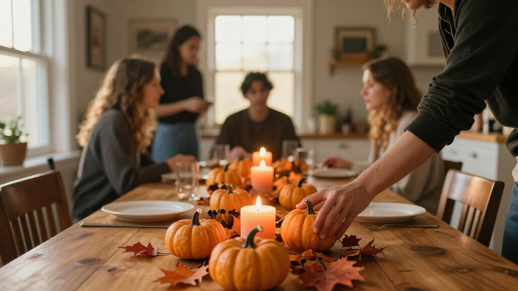 Halloween table centerpieces