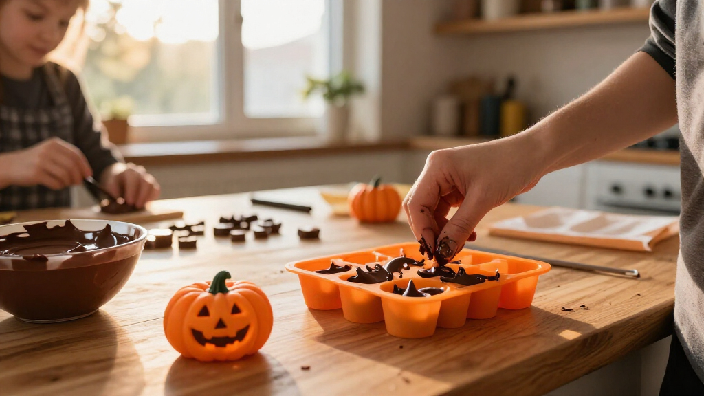 Halloween chocolate molds
