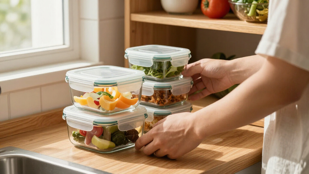 food storage containers with locking lids