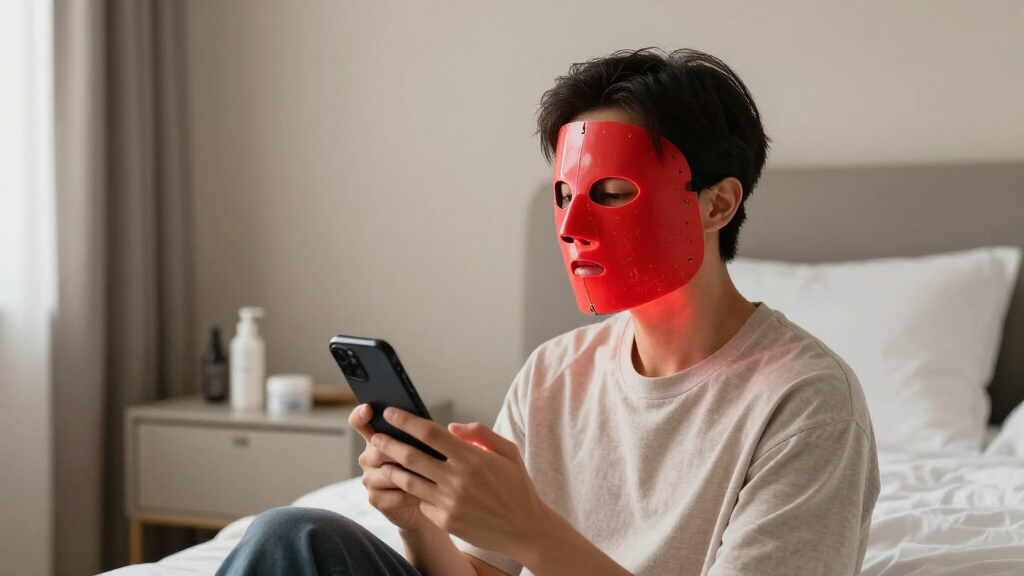 red light therapy face masks