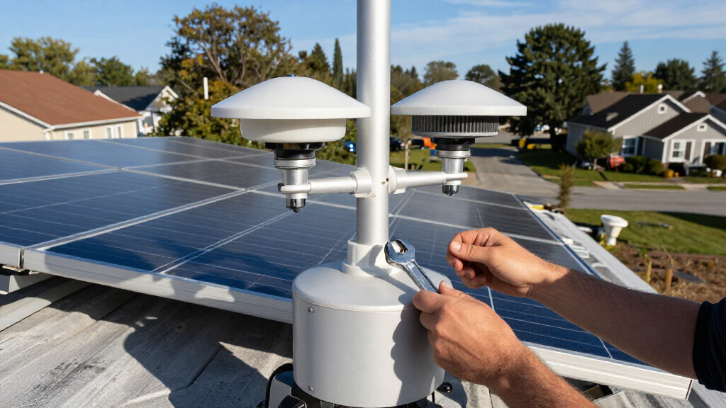 weather station with solar power