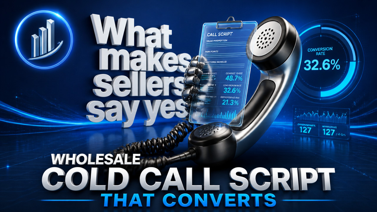 Wholesale Cold Call Script That Converts Motivated Sellers in 2026