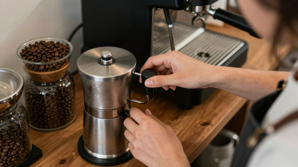 best espresso grinder for coffee carts