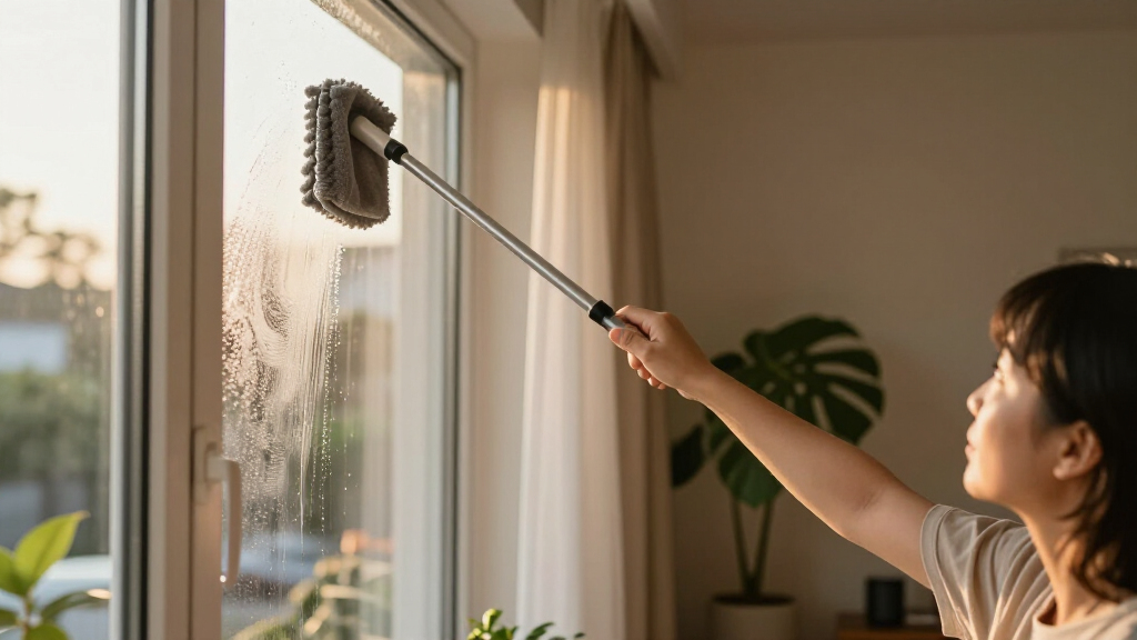 extension pole for window cleaning high reach