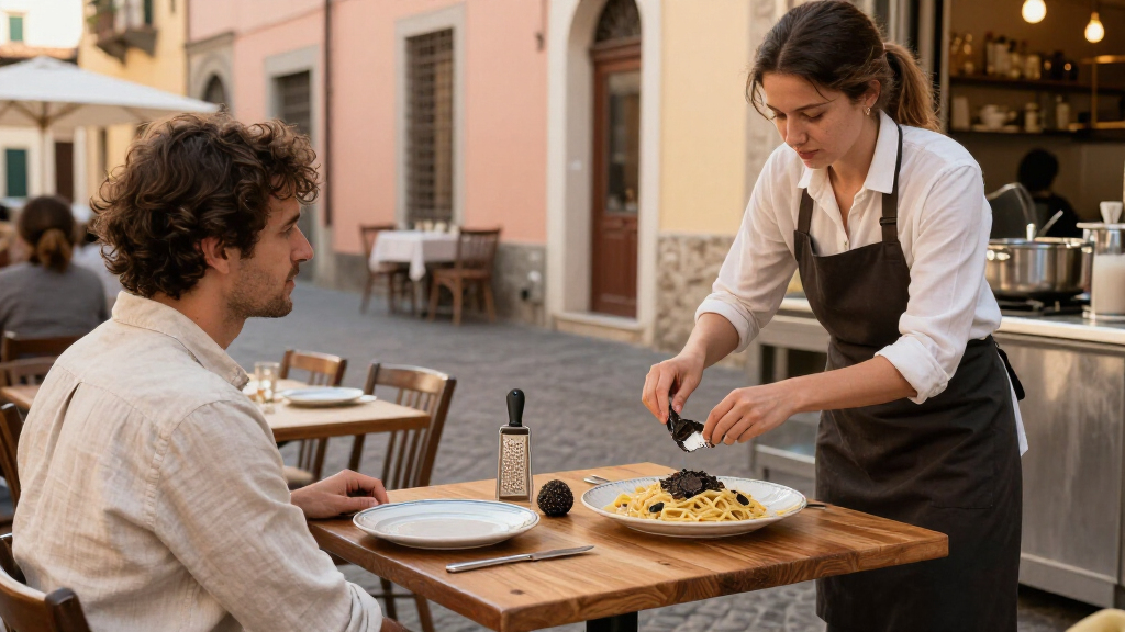 Shave Fresh Truffle at the Table, Not in the Pot