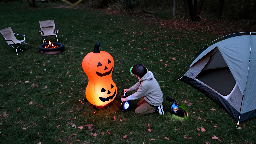 portable outdoor Halloween inflatables