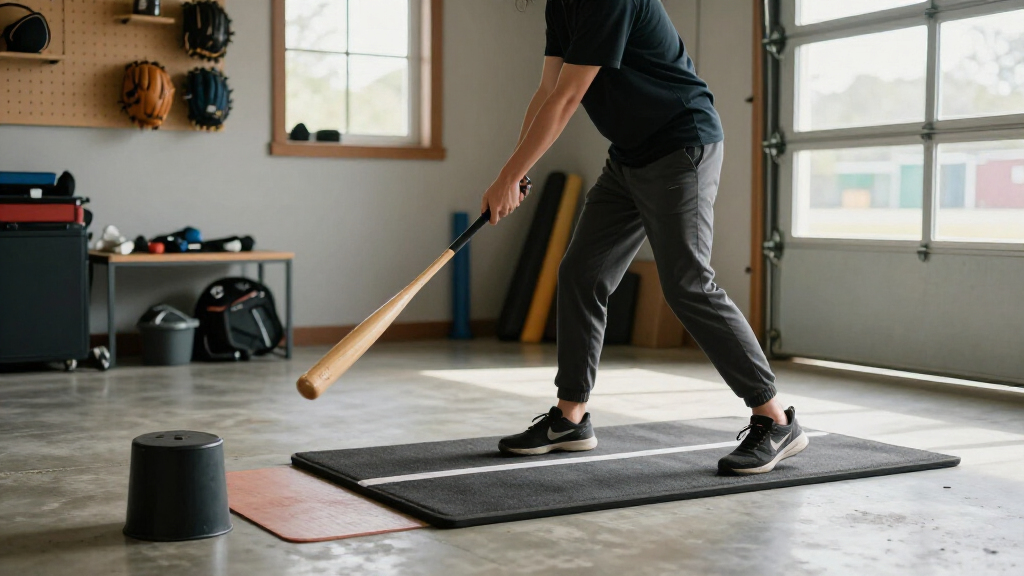 best baseball training machine for garage setup