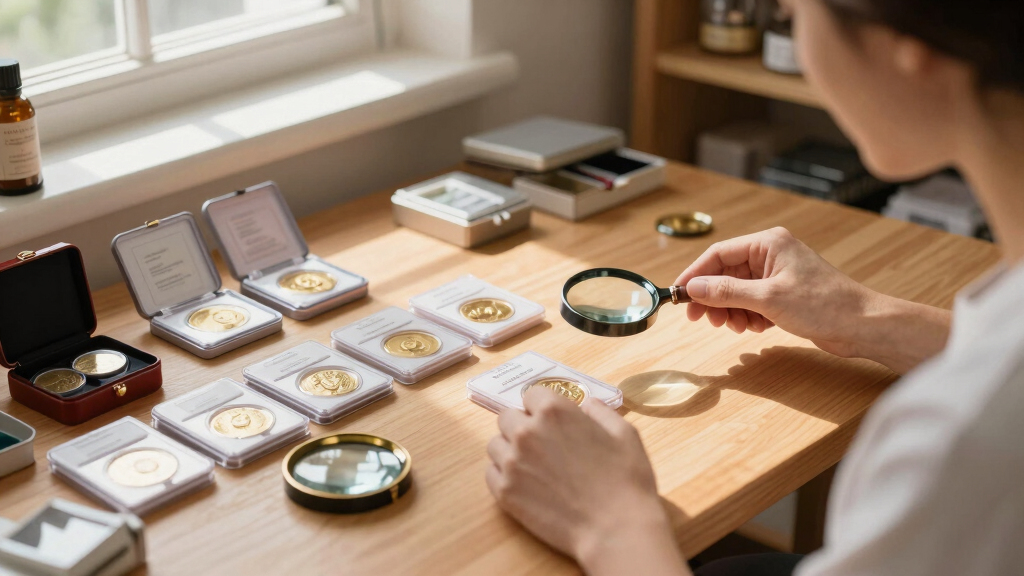 gold coin collecting supplies