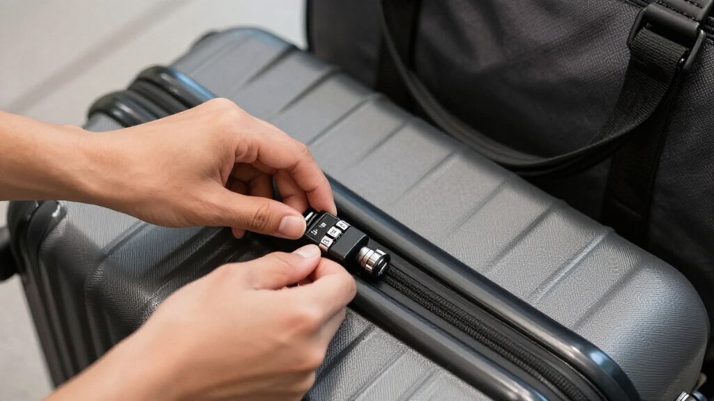 heavy duty tsa luggage locks for international travel