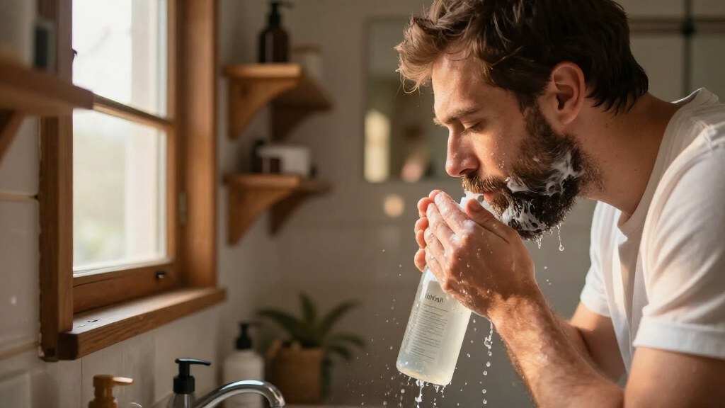beard wash