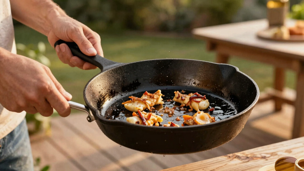 premium cast iron skillet